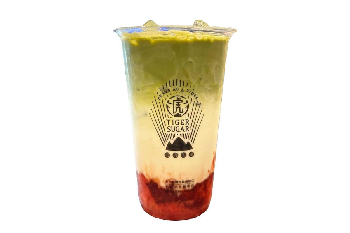 Strawberry Matcha Latte