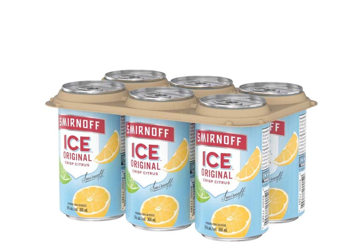 Smirnoff Ice 6 Cans - 4.50% ABV 6 ct (1 x 330 ml)