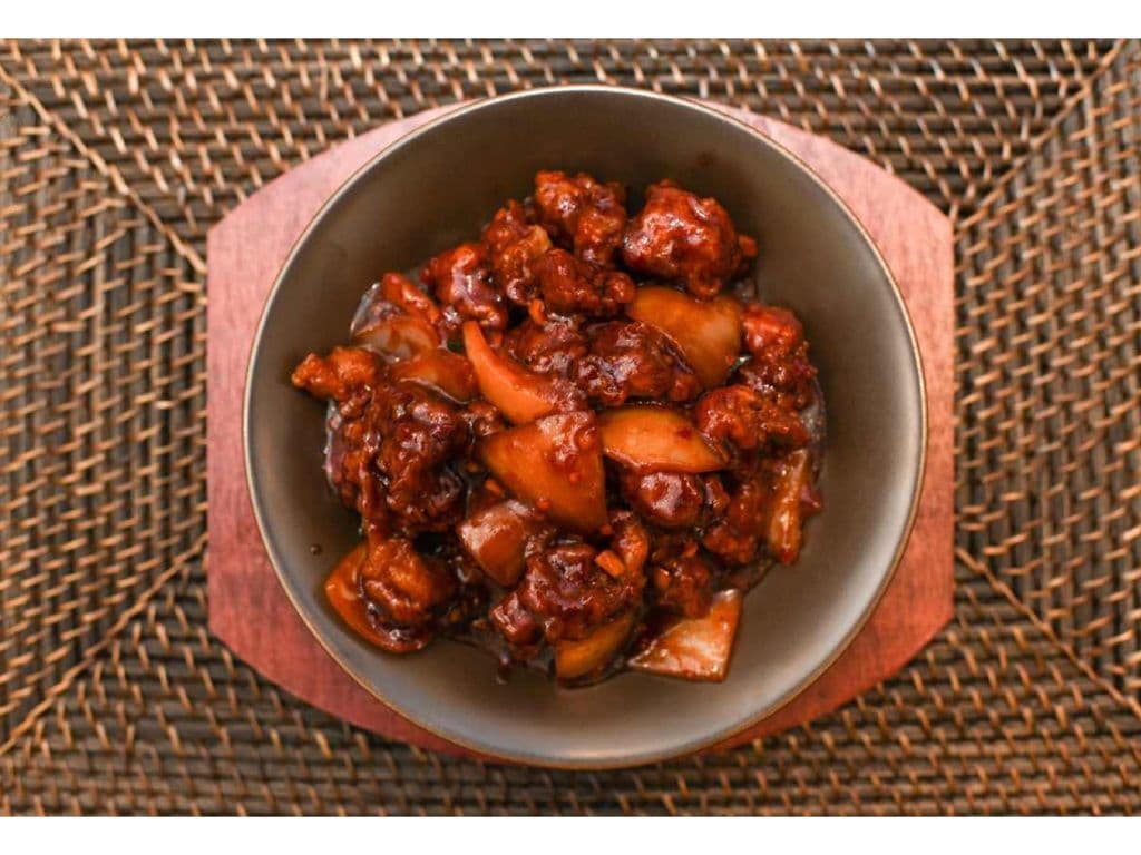 Chicken in Hot Garlic Sauce