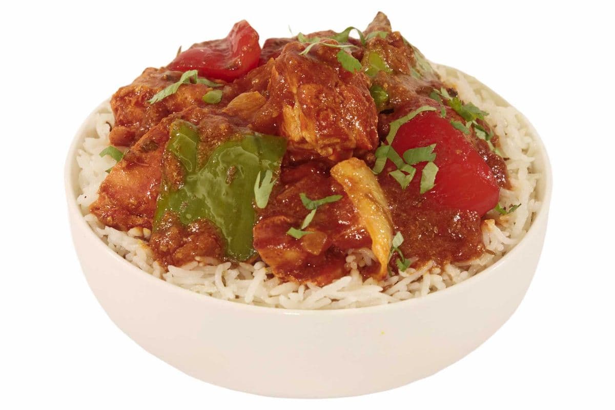 Chili Garlic Chicken Rice Bowl