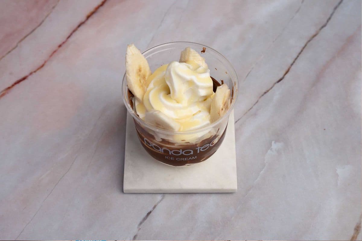 Nutella Banana Cheesecake Sundae