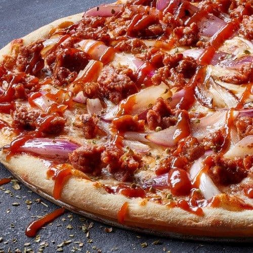 BBQ Vegan Pizza / Pizza BBQ vegan