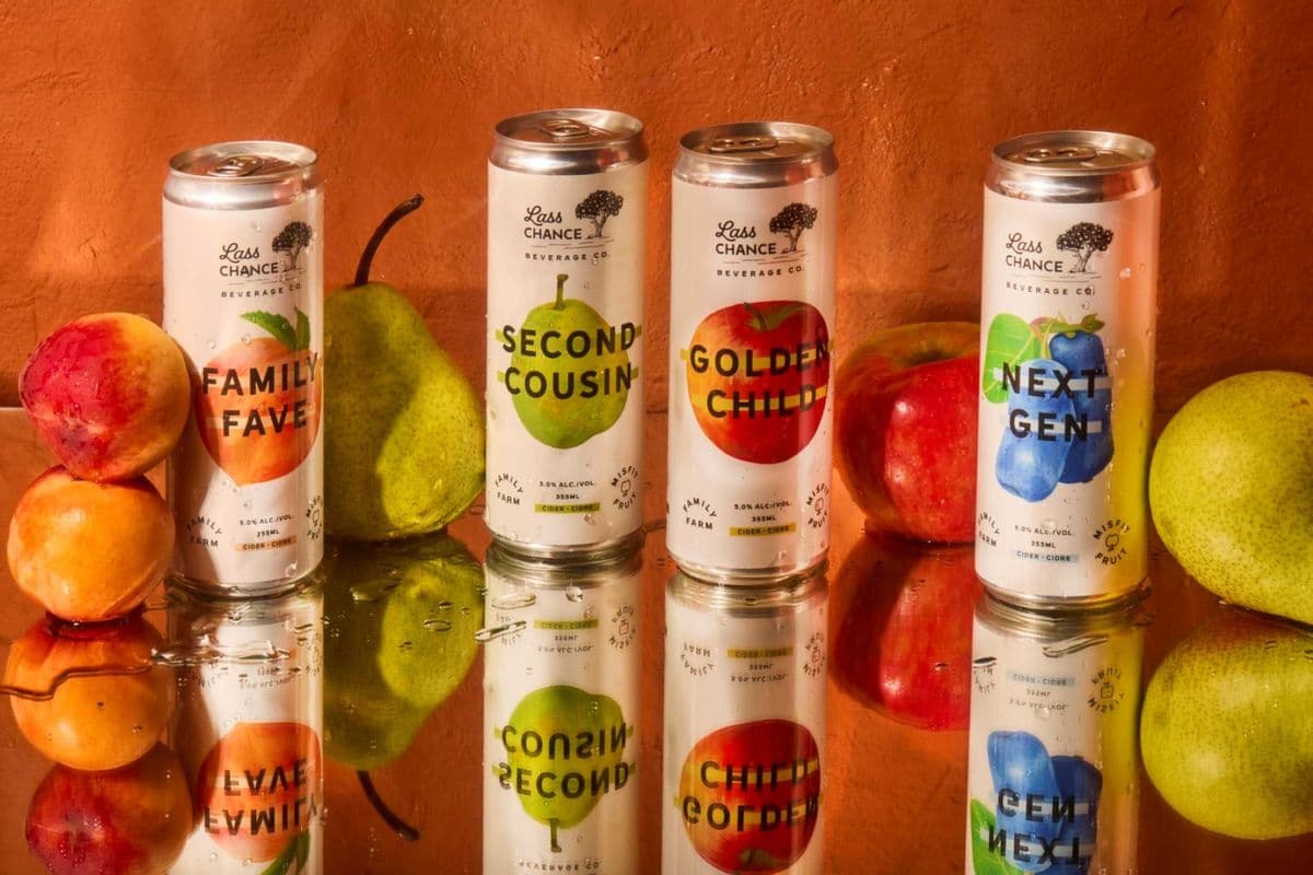 LASS CHANCE CIDER - PEAR (4 x 355ml)