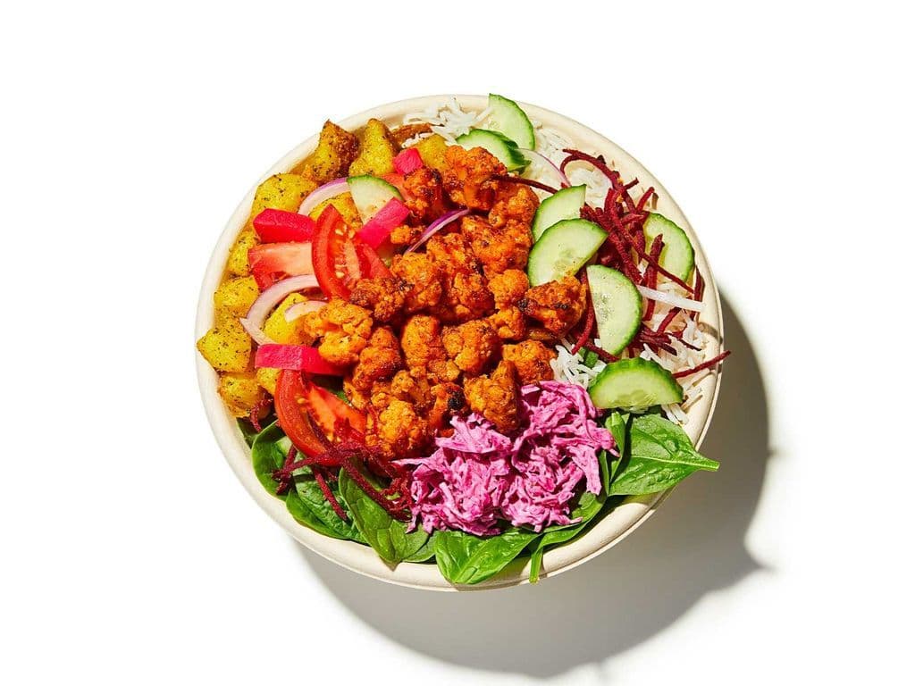 Roasted Harissa Cauliflower Bowl
