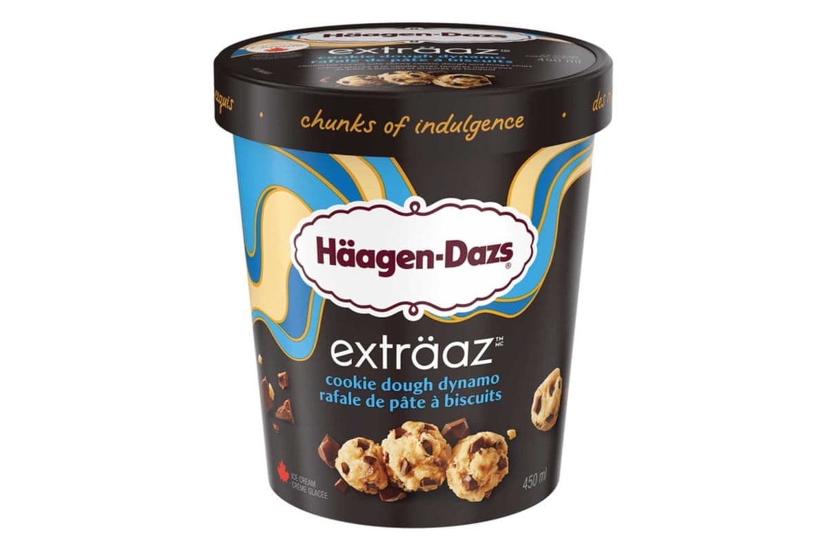 Haagen-Dazs Cookie Dough Dynamo Ice Cream (450 ml)