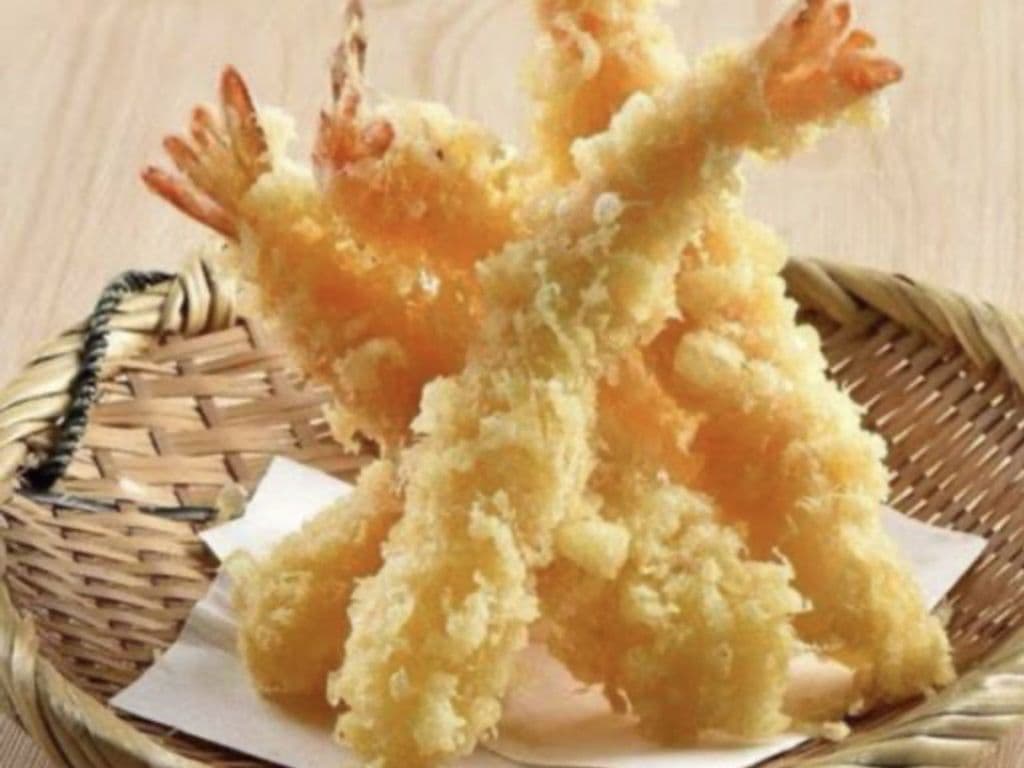 golden shrimp tempura