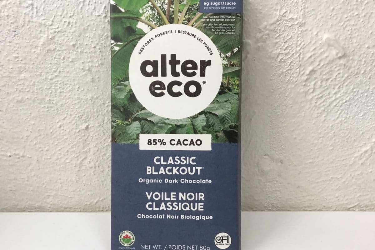Chocolate, Dark Blackout 85% (Organic) (80 g)