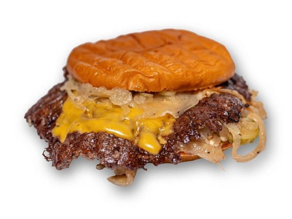 Single Oklahoma Onion Smash Burger