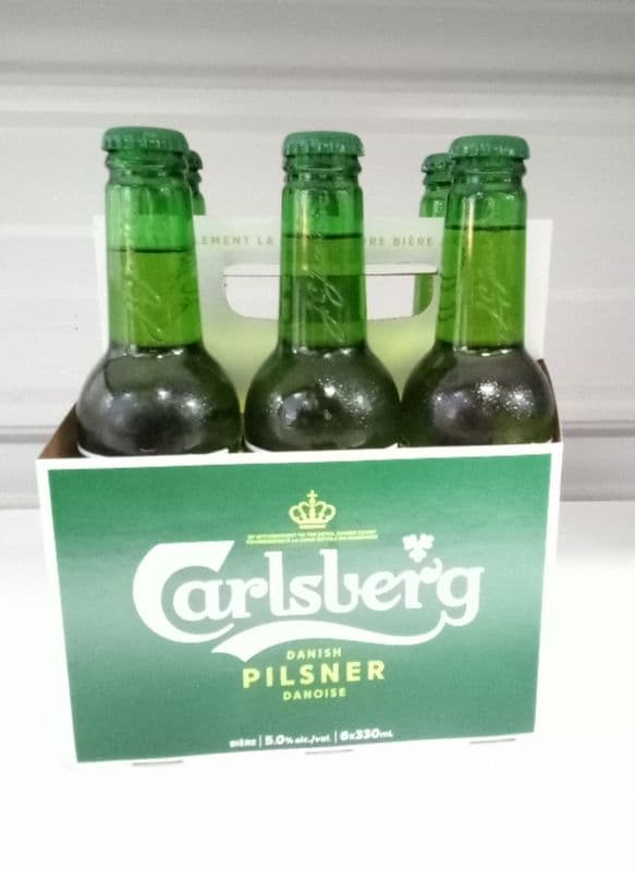 Carlsberg Pilsner (6 Bottles)