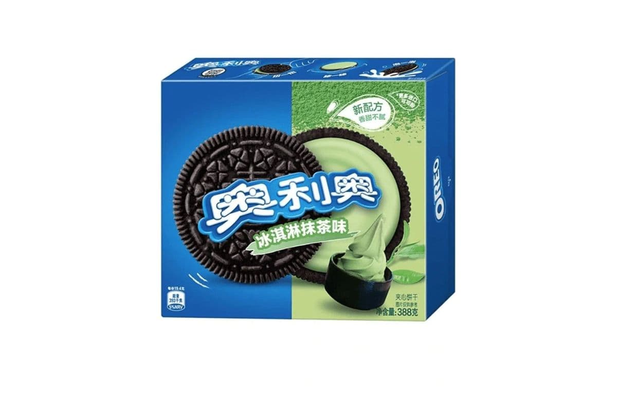 Oreo Sandwich Biscuits Matcha (388 g)