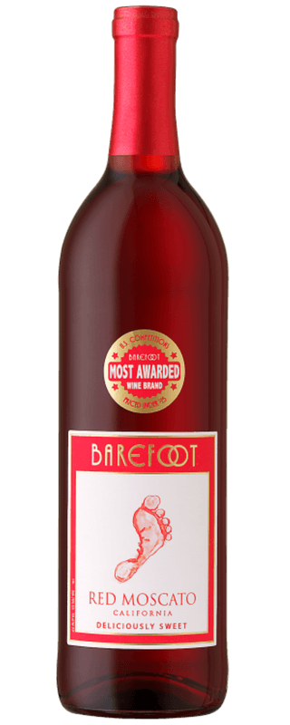 Barefoot Red Moscato (750 ml) (1 x 750ML)