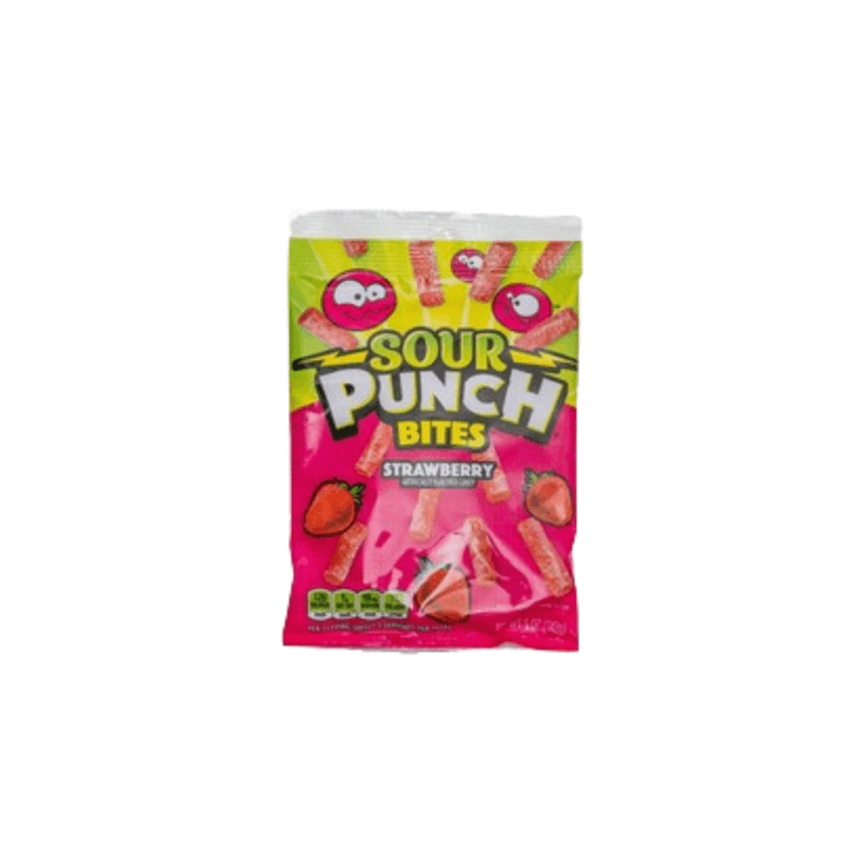 Strawberry Sour Punch Bites - USA (142 g)