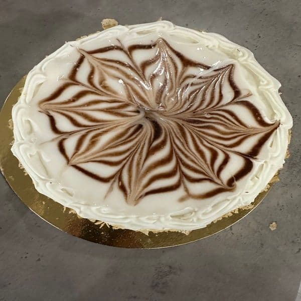 Gateau Boston Vanille Double Creme 7"/ Boston 7" Double Cream Cake