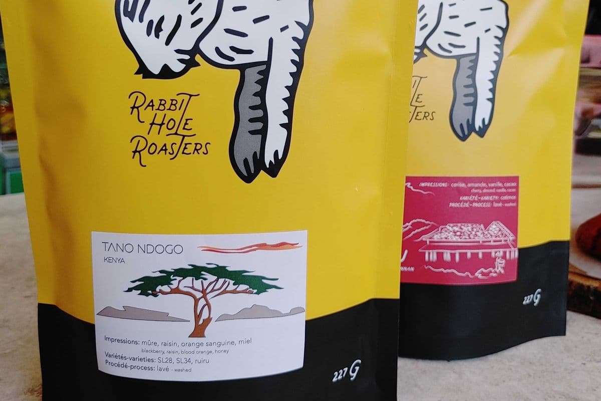 TANO NDOGO, Kenya - Café en grains, Rabbit hole roasters