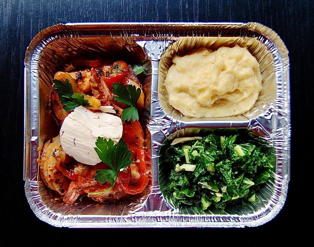 Charred Shrimp Peperonata