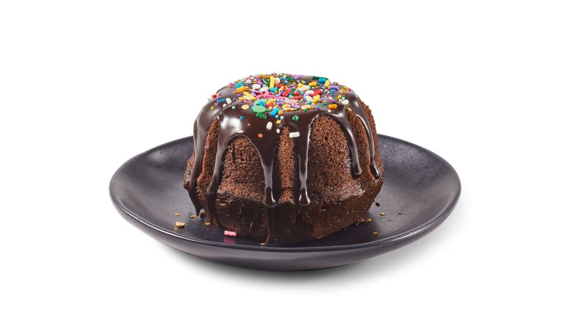 Galactic Brownie Cake Bundtlet
