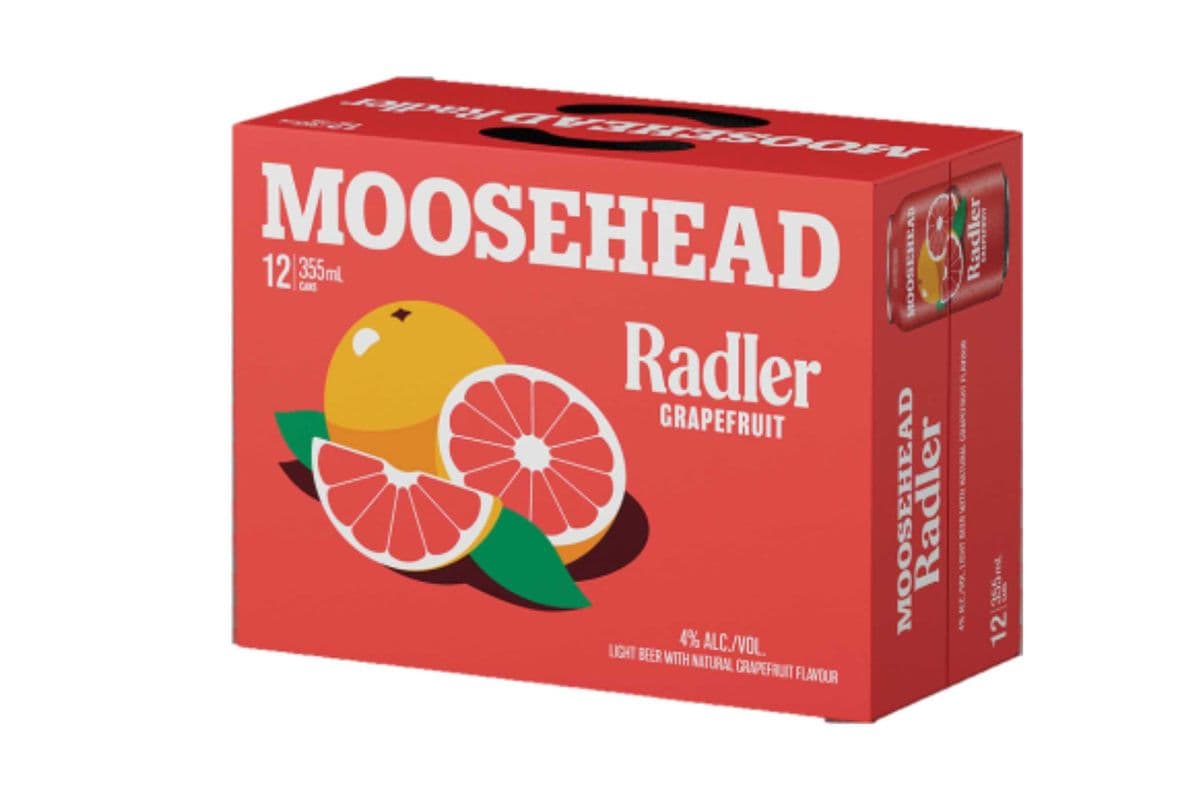 Moosehead Grapefruit Radler (12 x 355ml)