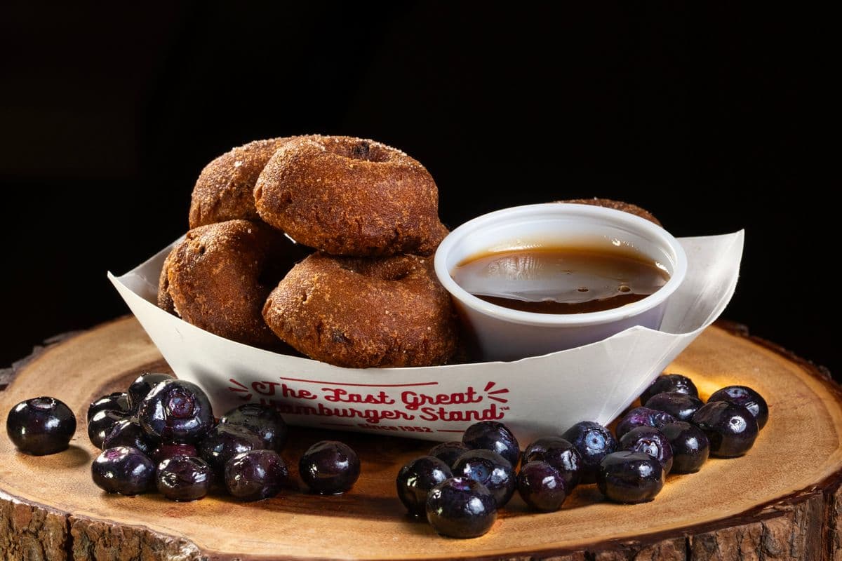 Blueberry Mini Donuts (5pcs)