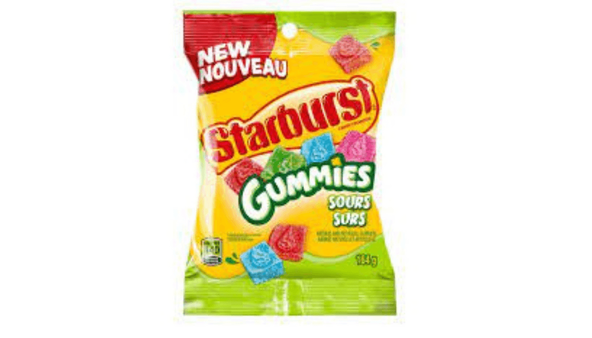 Starburst Gummies Surs 164g