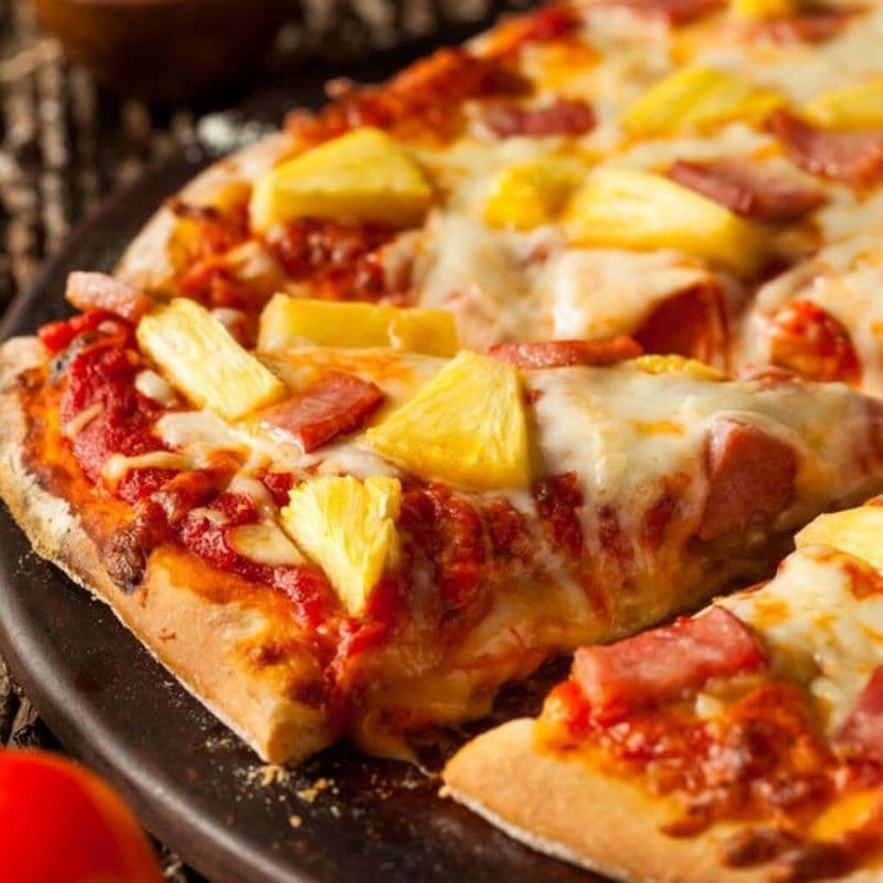 16" Pizza hawaïenne / 16" Hawaiian Pizza