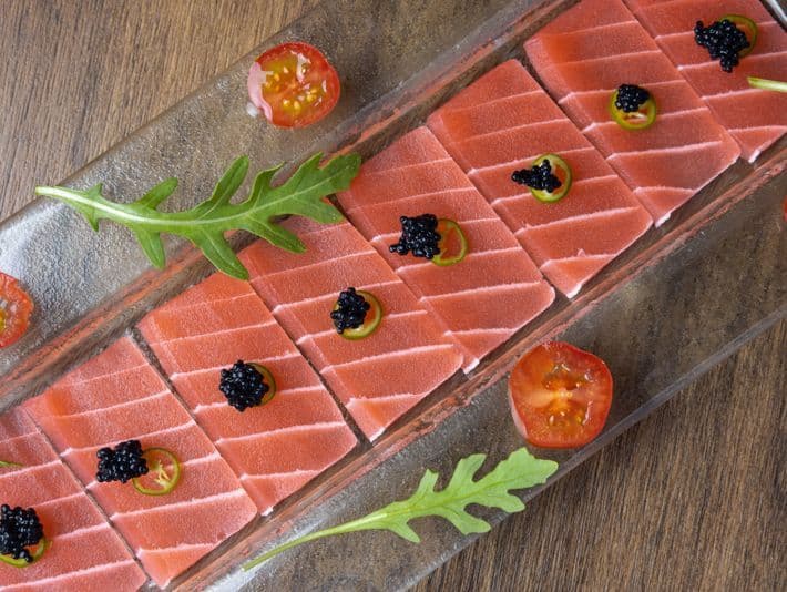 Vegan Tuna Tataki