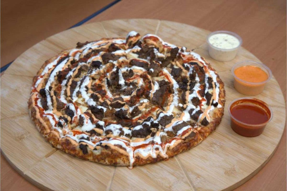Beef Shawarma Pizza