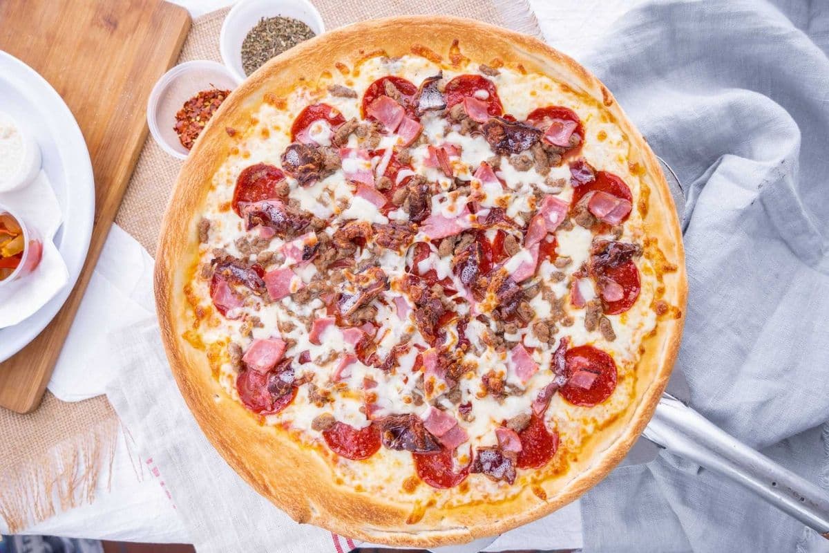 12" Medium All Meat Pizza
