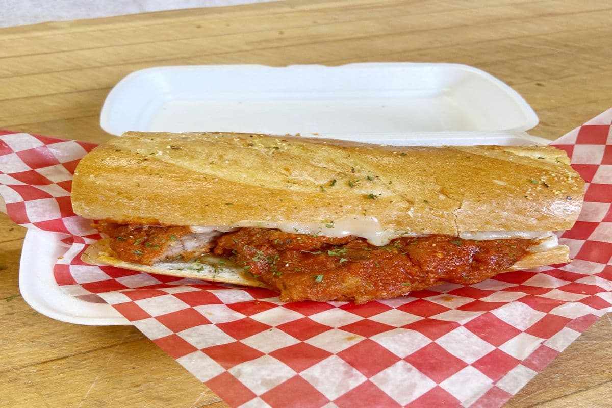 Chicken Parmesan Sandwich
