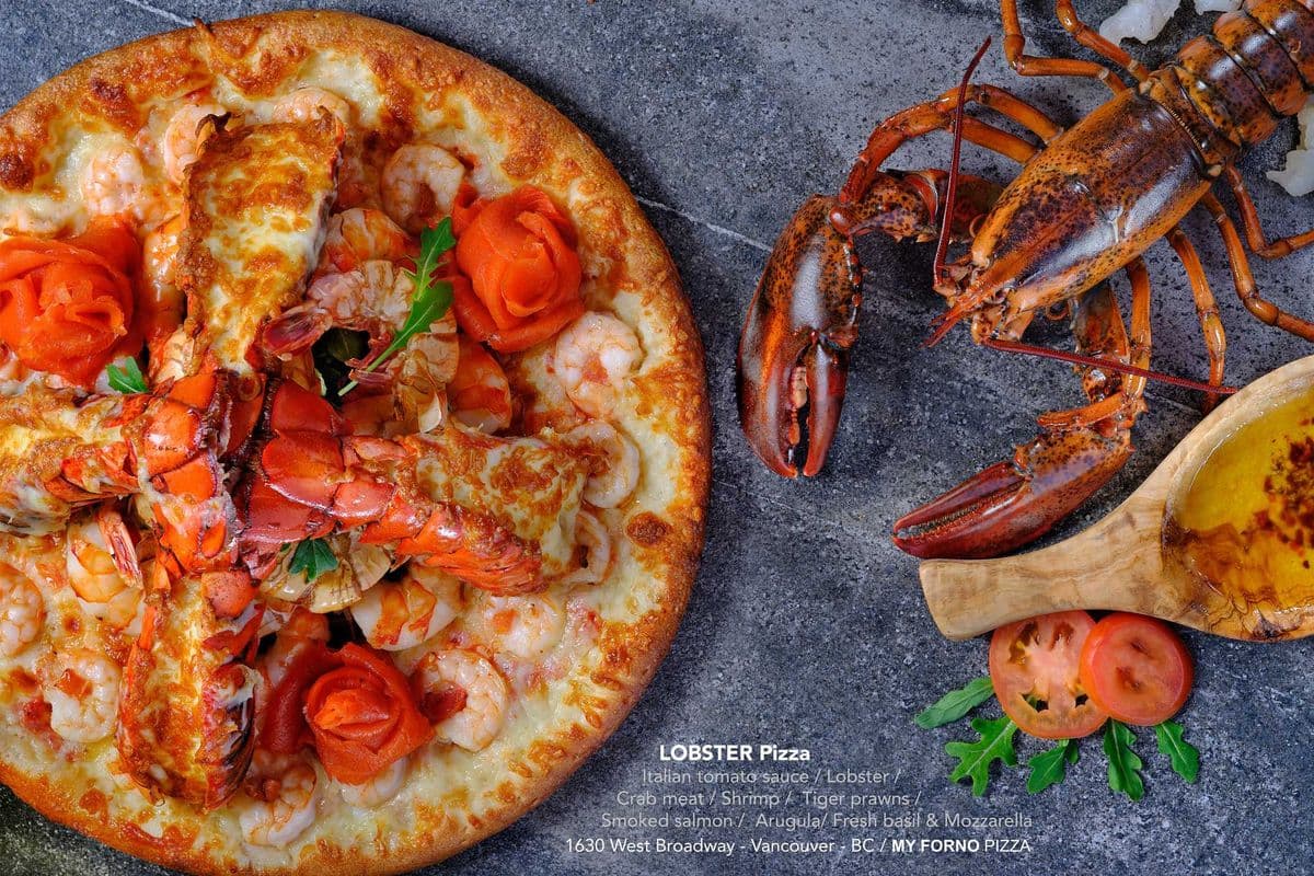 Ocean Blend Pizza( Lobster PIzza)-Only One Size 12" (-Only One Size 12")
