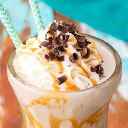 Milkshake caramel salée / Salted Caramel Milkshake
