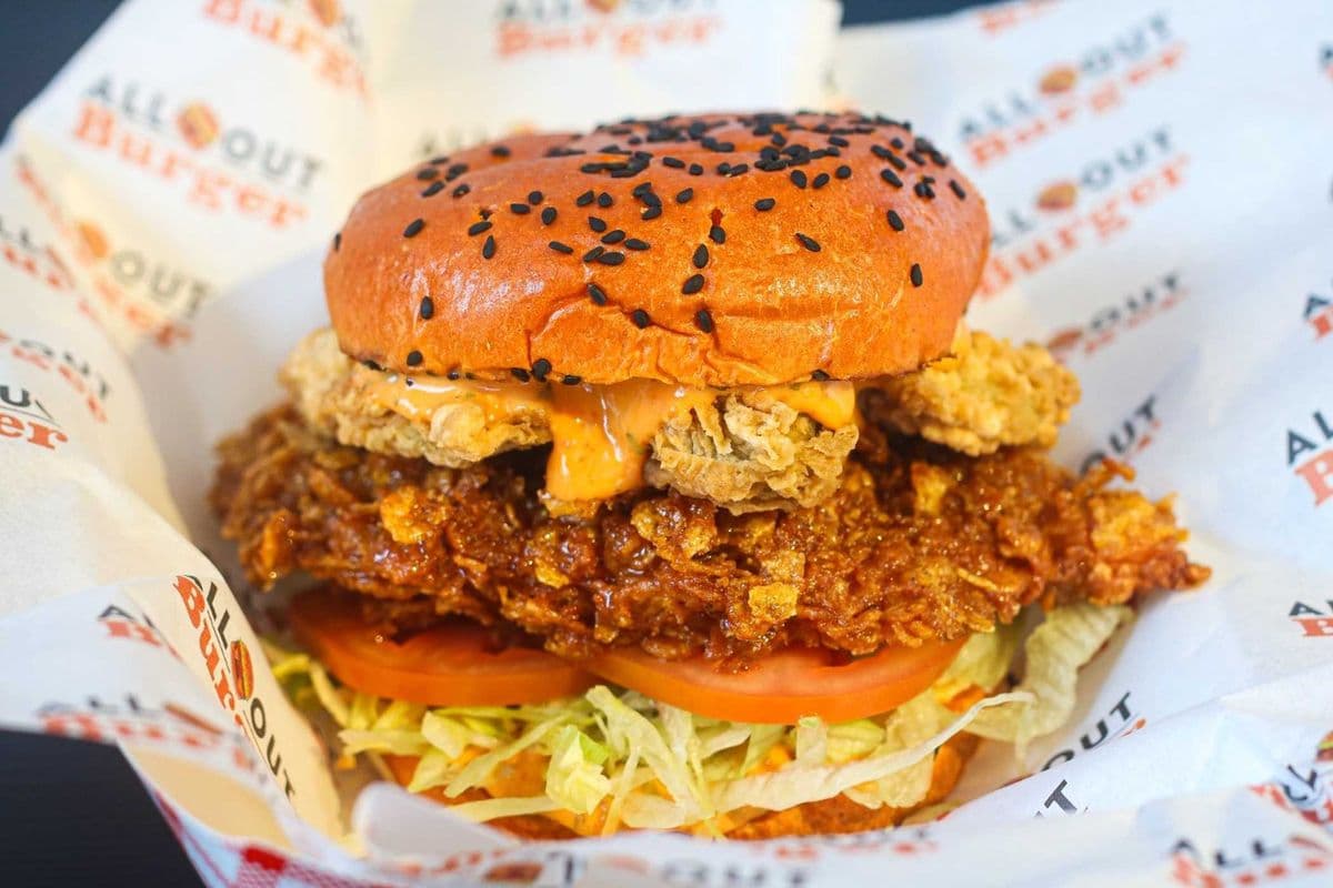 FireHoney Chicken Burger