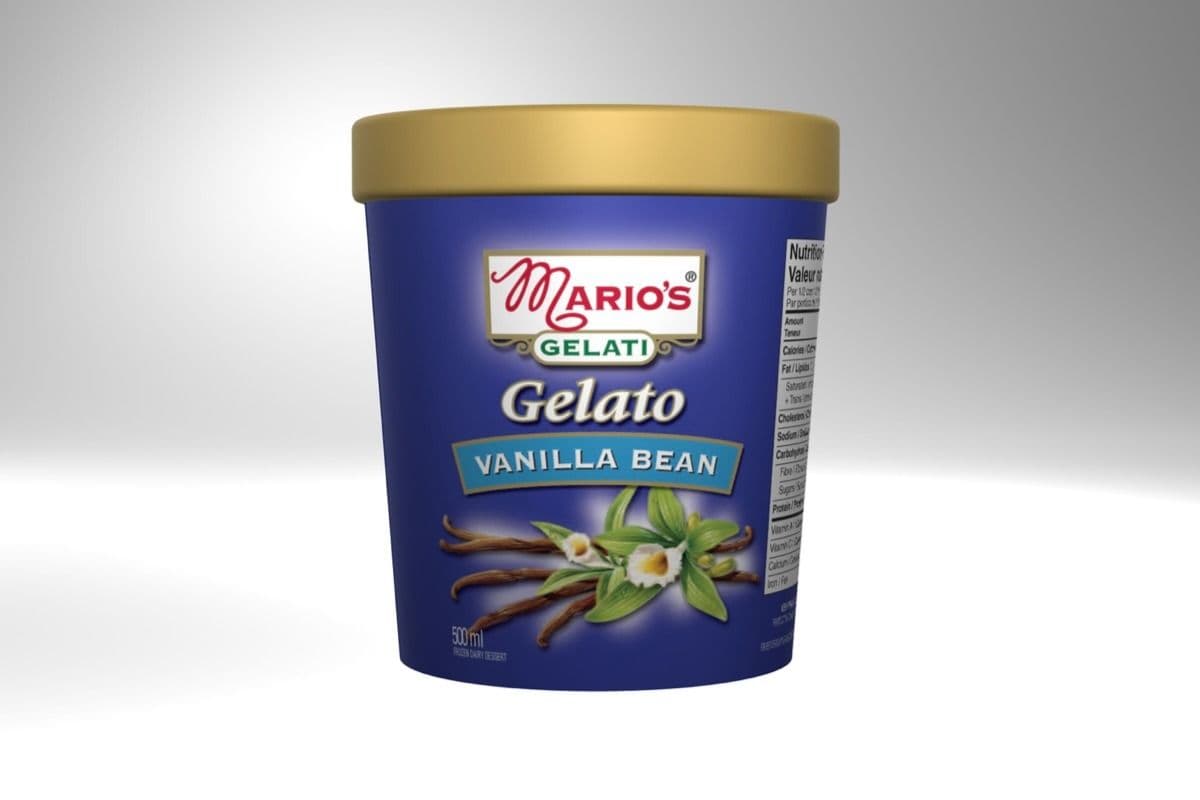 Vanilla Bean Gelato (500 ml Tub)