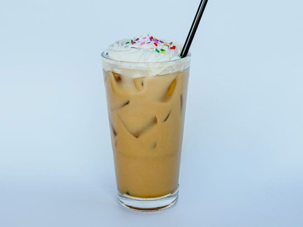 Vanilla Cupcake Iced Latte