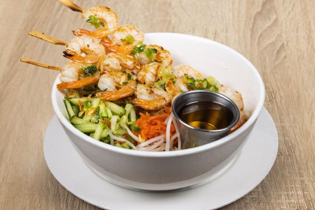 BBQ PRAWN BOWL