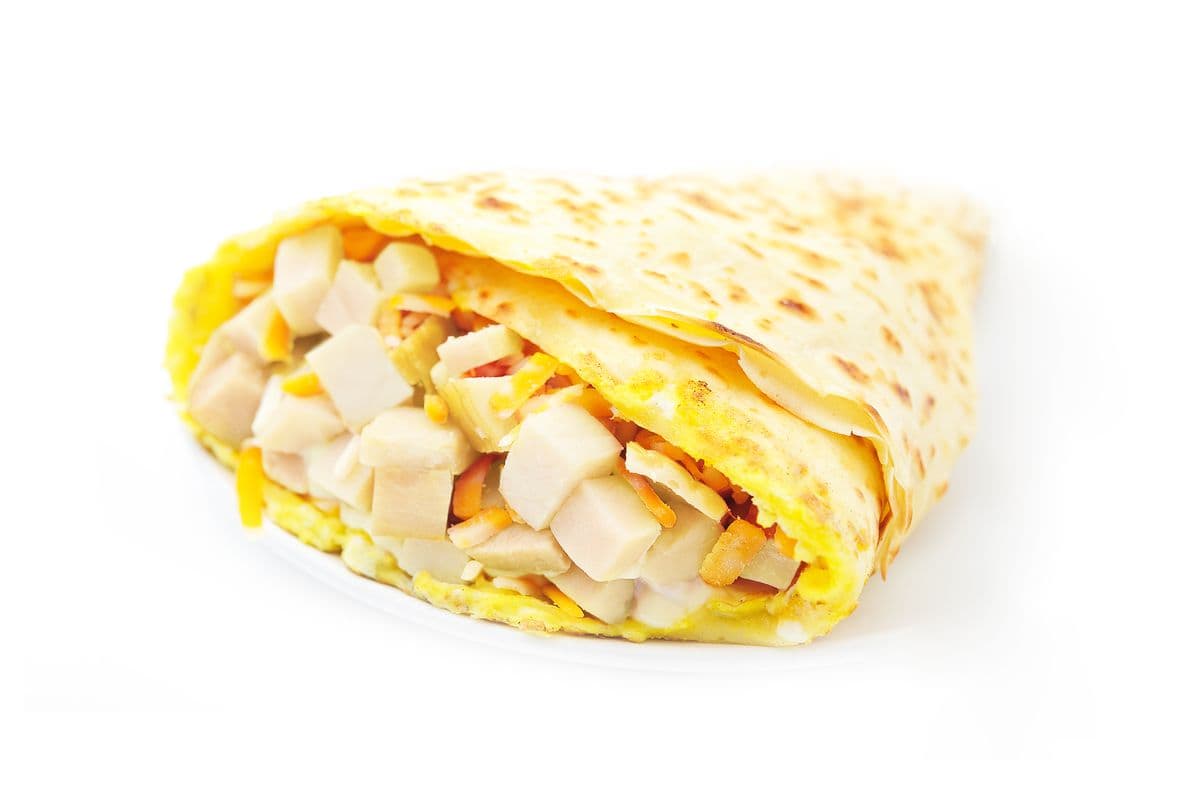 Chicken and Cheese Crepe