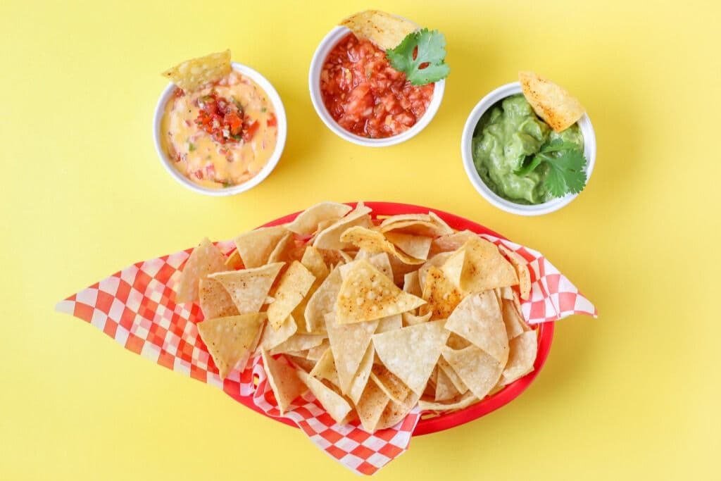Warm Tortilla Chips with House Salsa