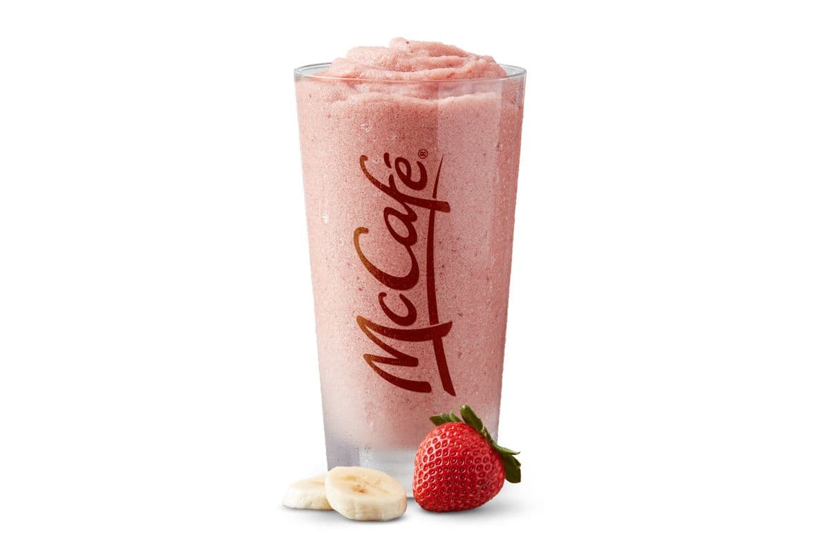 Strawberry Banana Real Fruit Smoothie [200.0 Cals]