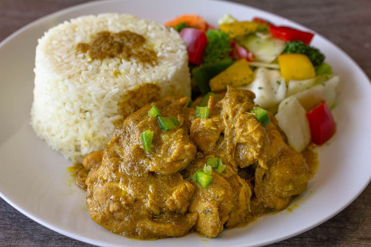 Curry Chicken Dinner