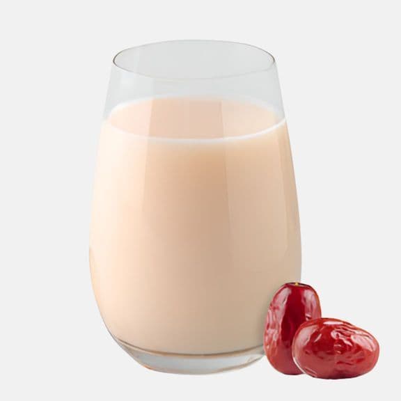 Hot Non-GMO Red Date Soymilk 红枣醇豆浆(热)