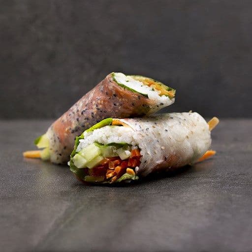 Rouleaux de printemps aux végétarien / Vegetarian Spring Rolls