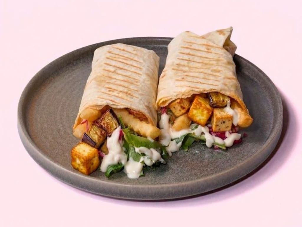 Paneer Kabob Wrap STC
