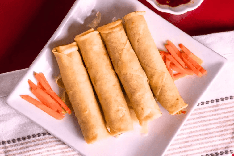 A1. Deep-Fried Spring Rolls (4 pcs)