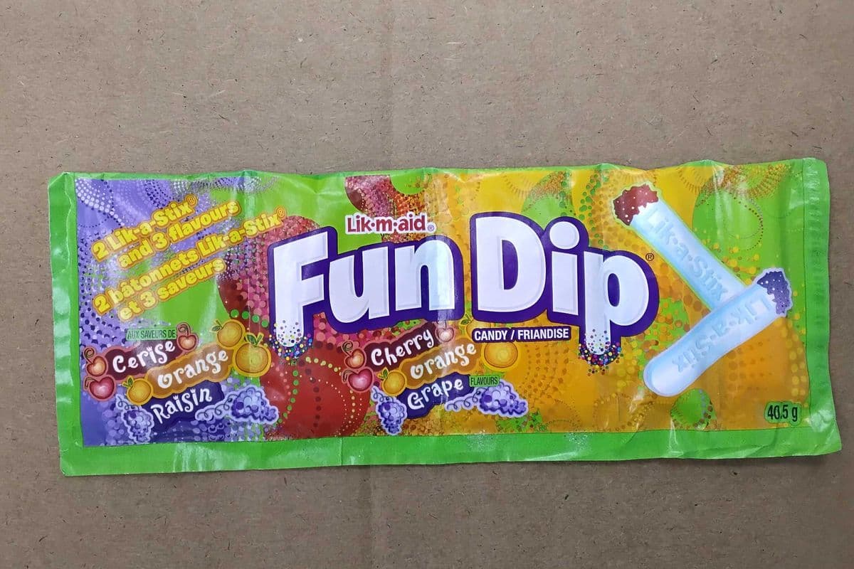 Fundip Cherry, Orange, Grape.