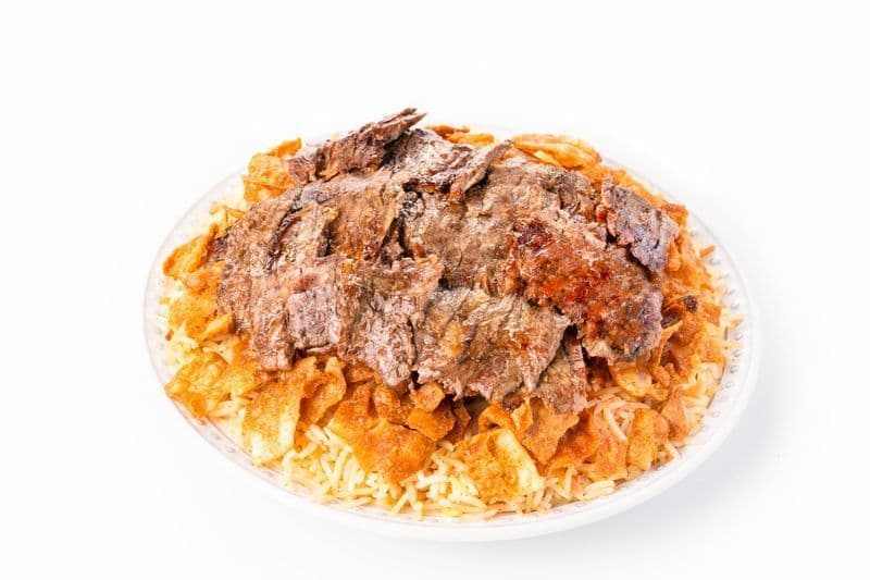 Beef & Lamb on Rice