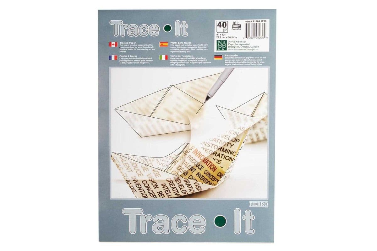 Tracing paper 9x12", 40 sheet [CTG 20288]