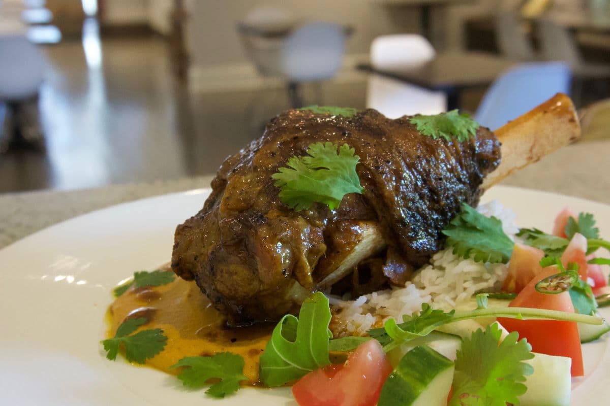 Braised Curry Lamb Shank