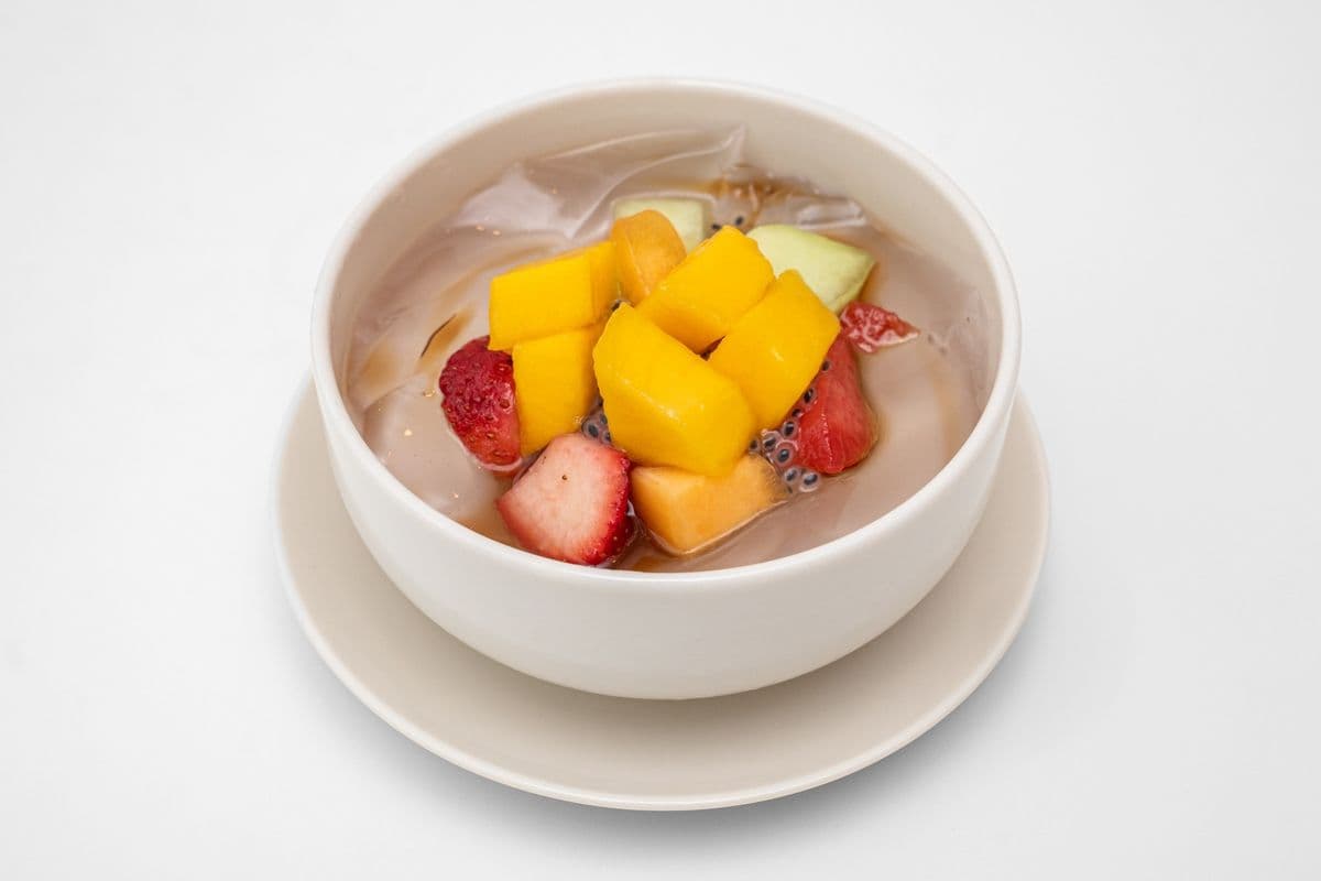 Mixed Fruit Icy Jelly 特色水果冰粉