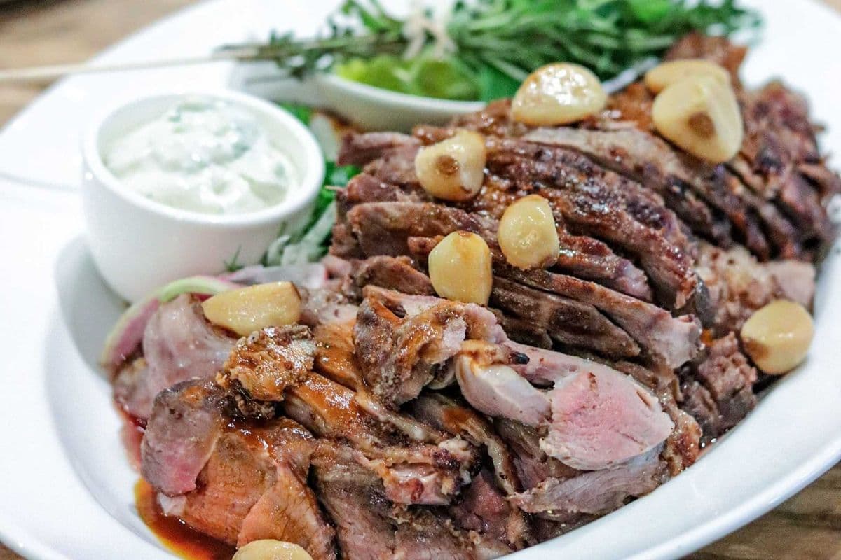 Forno Roasted Whole Leg of Lamb