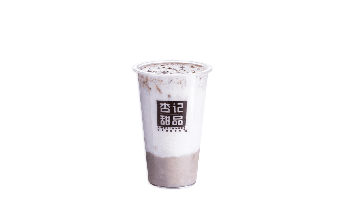 Coconut Milk with Taro and Peach Gum (Cup) - 椰香荔芋桃胶(杯)
