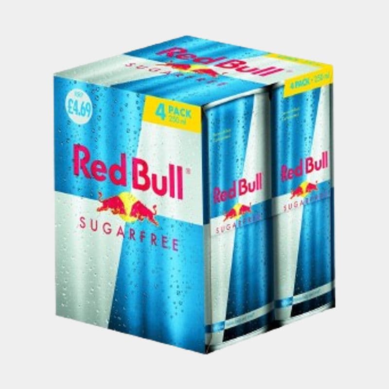 Redbull Energy Sugar Free 4 Pack